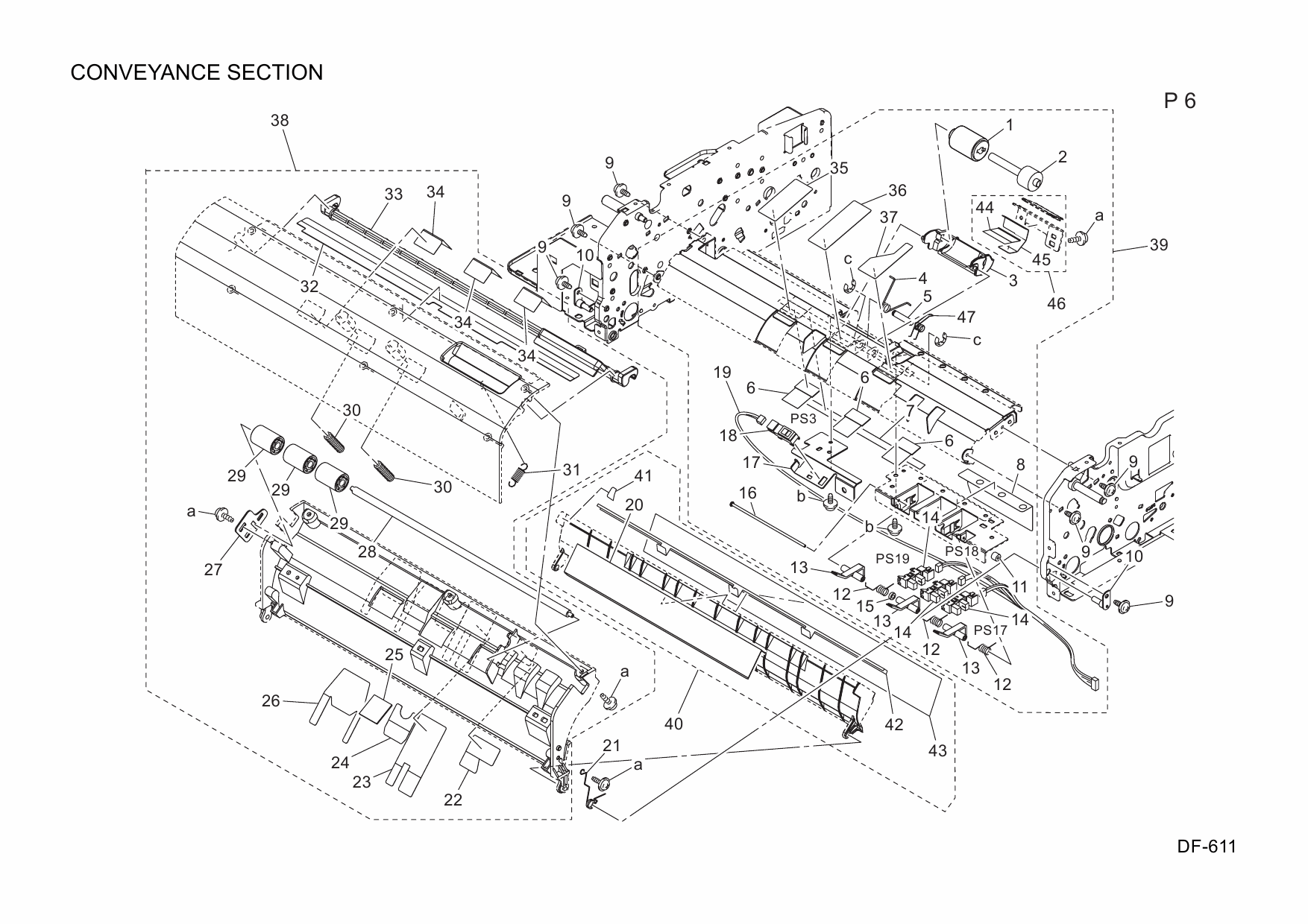 Konica-Minolta Options DF-611 A01H Parts Manual-5